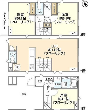 Ｋｏｌｅｔ武蔵浦和＃０７の物件間取画像